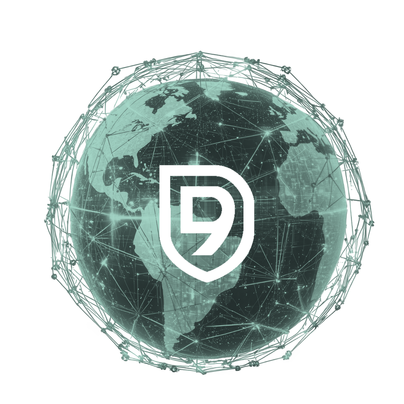 Globo digital simbolizando o mercado internacional